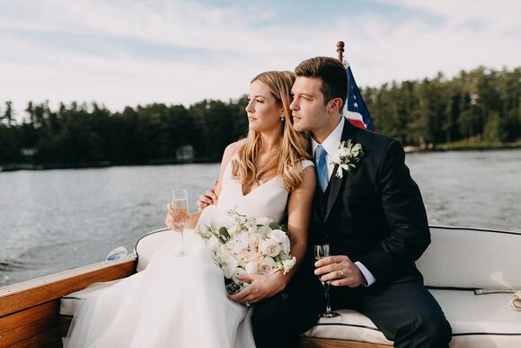 Lauren & Zach; Lake Sebago Maine