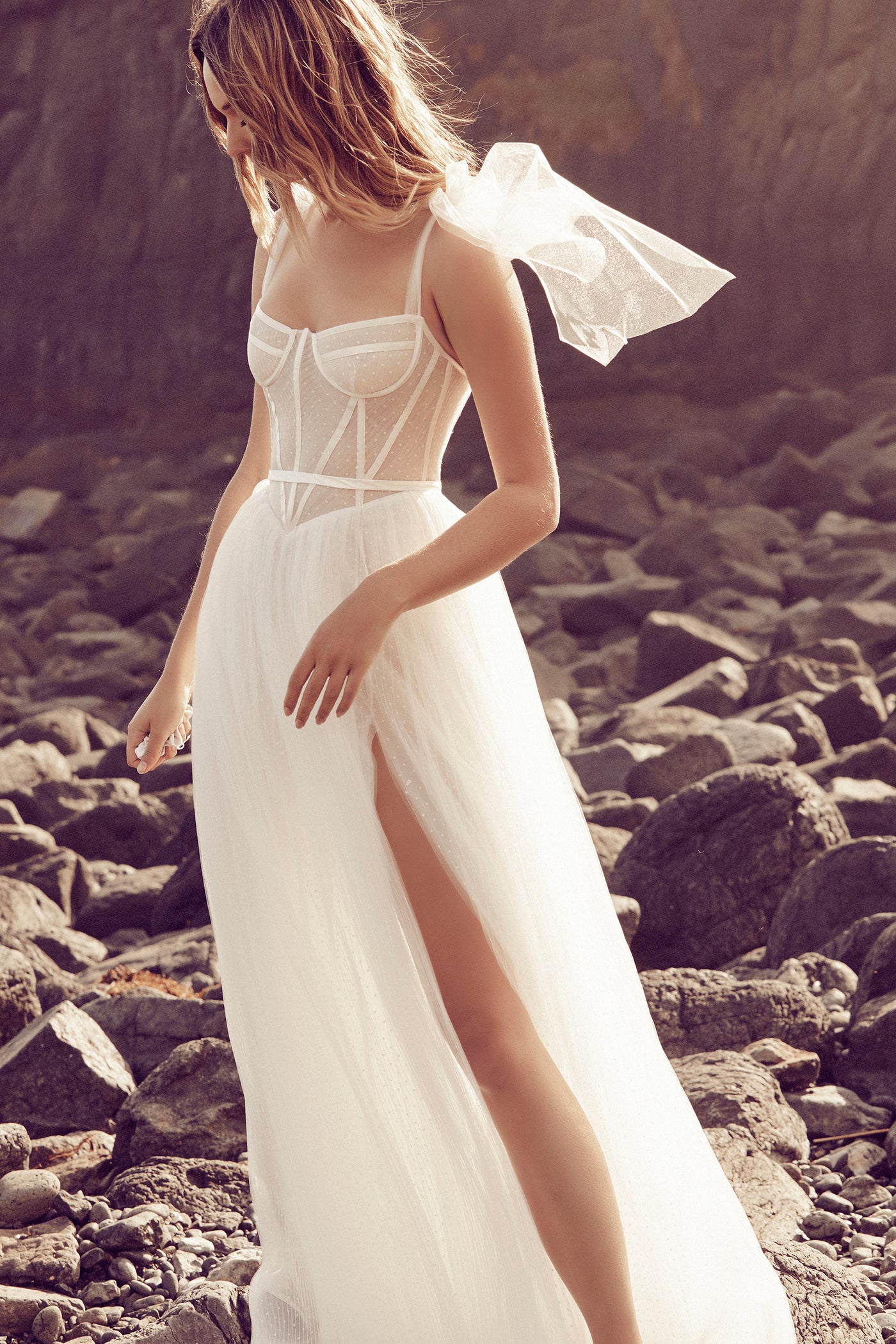White Sapphire Gown