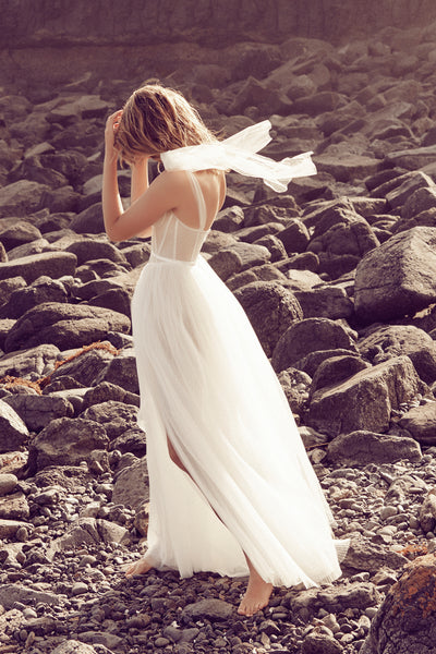 White Sapphire Gown