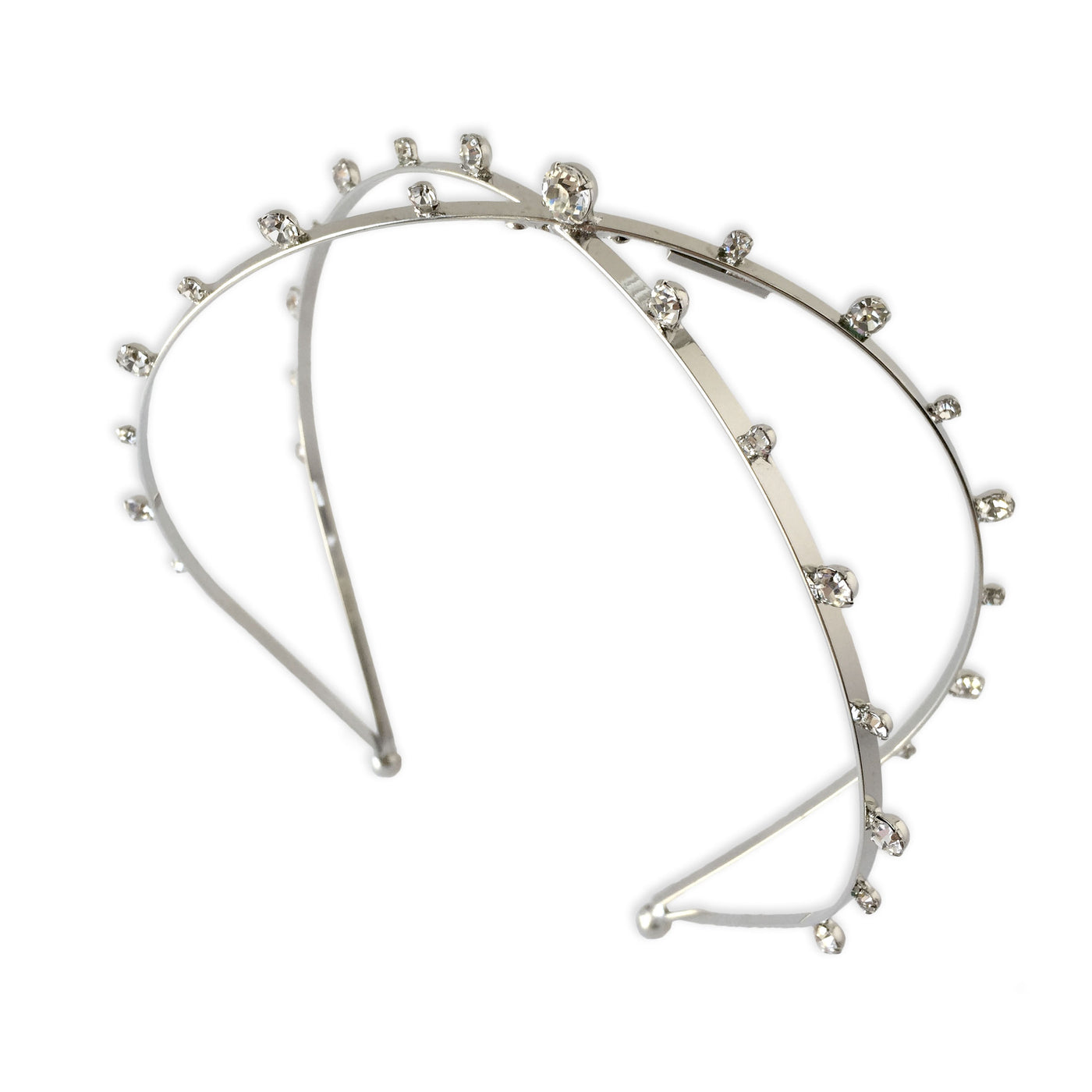 exes crystal scatter headband